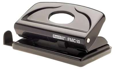 Produktbild von Rapid FMC10 Zwart, 10 Blätter, Schwarz, 8 cm, 5,5 mm