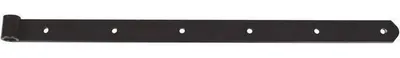 Produktbild von Ladenband L.600mm STA schwarz kunststoffbeschich.gerundet