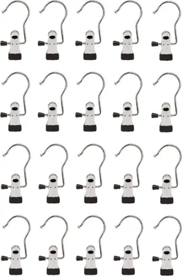 Immagine prodotto di INF Appendiabiti con clip Acciaio inossidabile 20-pack