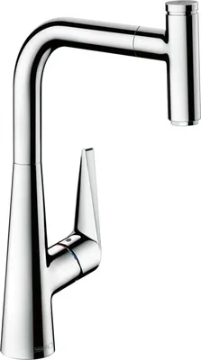 Produktbild von Hansgrohe Spültischmischer 300 Talis Select M51 Eco Ausziehauslauf 1jet chrom, 72826000