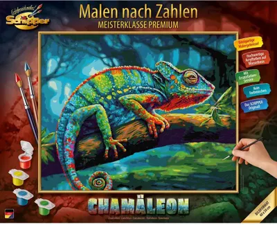 Produktbild von Schipper Malen-nach-Zahlen - Chamäleon