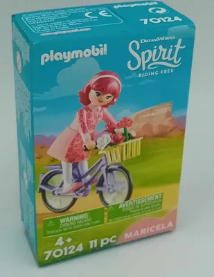 Produktbild von PLAYMOBIL Maricela mit Fahrrad, 70124