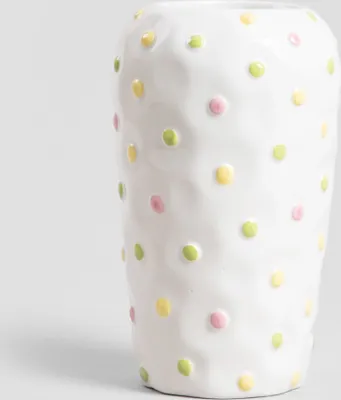 Produktbild von HOMLA DOT Vase mit Tupfen 12x20 cm
