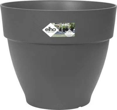 Produktbild von Elho Übertopf Kunststoff anthrazit Ø 65 cm Vibia Campana