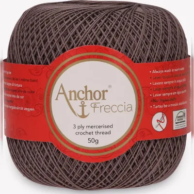 Obrázek produktu pro Příze Anchor Freccia 16 – jemná bavlněná příze pro háčkování (barva 00589)