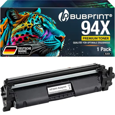 Immagine prodotto di Toner Bubprint XXL compatibile con HP 94X CF294X 94A CF294A, colore nero