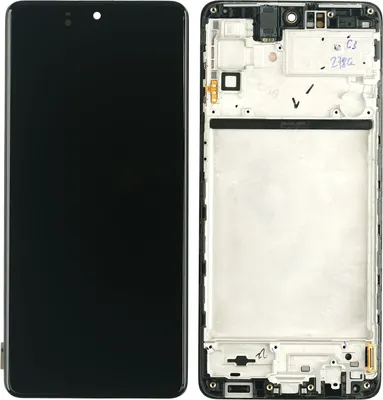 Produktbild von Display für Samsung Galaxy M51 (SM-M515F) Farbe: Schwarz Displayglas Touchscreen Bildschirm