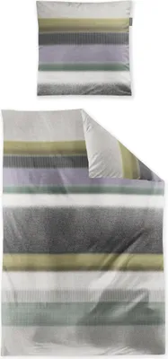 Produktbild von Irisette GmbH & Co. KG Edel-Feinbiber Bettwäsche Set Koala 8617 Farbe grün Größe 140x200+70x90