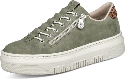 Produktbild von Rieker M1952-52 In Grün Für Damen – 6.5 UK - 40 EU - 8.5 US / Green