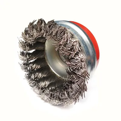 Produktbild von Drahtbürste 65mm, M14 Gewinde, Knoten gedreht