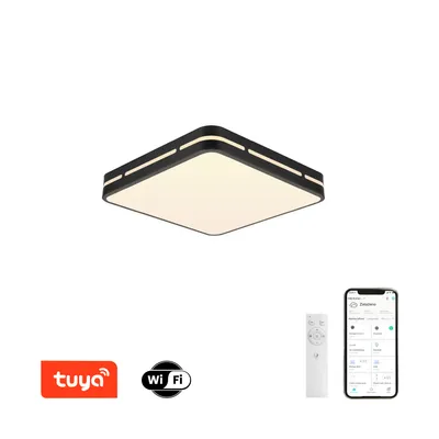 Obrázok produktu pre Inteligentné stropné svietidlo Immax NEO LITE PERFECTO Square 30cm, 24W Black Tuya WiFi