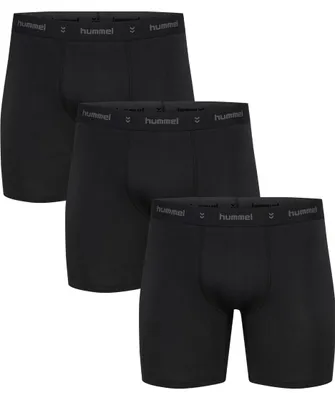 Zdjęcie produktu dla Hummel hmlCOMFORT BOXERS, zestaw 3 sztuk – CZARNE, rozmiar: XL