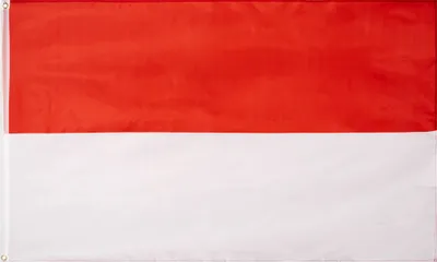 Produktbild von MUWO "Nations Together" | Indonesien Flagge | 150×90 cm | Verstärktes Besatzband | Doppelt gesäumte Ränder | MW-43