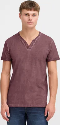 Produktbild von SOLID SDTino Herren T-Shirt Kurzarm Shirt mit V-Ausschnitt 100% Baumwolle Regular fit