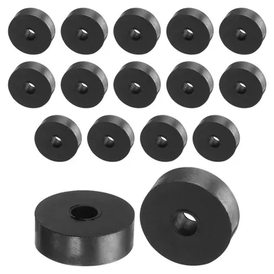 Produktbild von 16 Gummiringe, 30 mm Außendurchmesser, 8 mm Innendurchmesser, 10 mm Dicke, schwarz