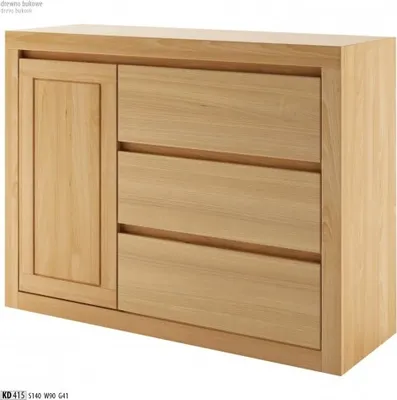 Produktbild von Design Kommoden Schrank Lowboard Sideboard Schränke Kommode Massiv Möbel Holz