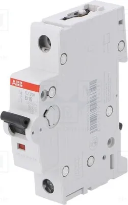 Image de 1 x Disjoncteur : 1 Pôle, Caractéristique : B, 230 VAC, 6 kA, Référence : 2CDS251025R1165, Protection contre les surintensités, Norme DIN, Courant nominal : 16 A