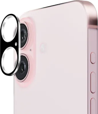 Produktbild von 2x 9H Panzerglas für iPhone 16 3D KLAR Kameraglas echtes Tempered 9H Glass Panzerfolie Schutzglas Schutzfolie Screen-Protector