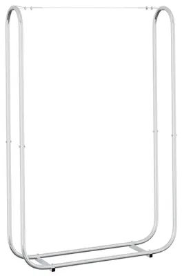 Immagine prodotto di vidaXL Rastrelliera per legna da ardere 100x25x150 cm in acciaio zincato