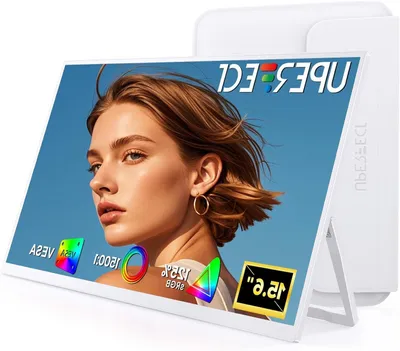 Imagen del producto de Monitor portátil – Segundo monitor – 15,6 pulgadas – Full HD – 125% sRGB – Blanco