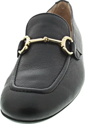Produktbild von Paul Green 2596-005 Slipper, Damen, Leder, Black, elegante Slipper, Mokassin - Damenschuhe Slipper / Trotteur, Schwarz, leder (mastercalf), absatzh&oumlhe: 10 mm