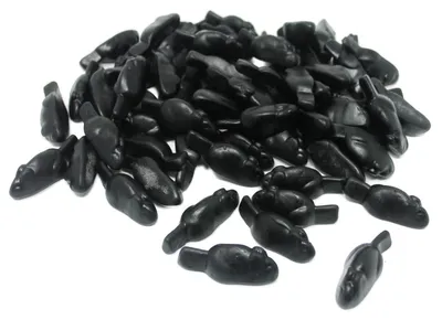 Produktbild von Lakritz mini Mäuse weiche Mäuse mit Anisgeschmack Fruchtgummi 175g