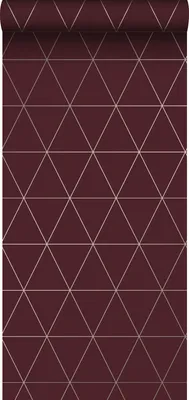 Immagine prodotto di Origin Wallcoverings carta da parati triangoli grafici rosso 53 cm x 10.05 m