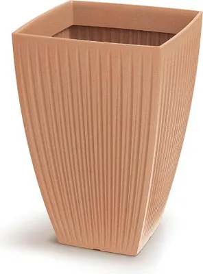 Produktbild von Blumentopf LATIA SQUARE HIGH 40 cm - Farbe: Terrakotta