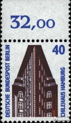 Produktbild von Briefmarken Berlin (West) 1988 Mi 816 Oberrandstück (kompl.Ausg.) postfrisch Sehenswürdigkeiten