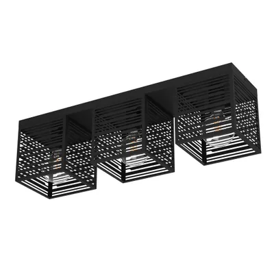 Zdjęcie produktu dla EGLO 900357, 3 szt., E27, IP20, Czarny