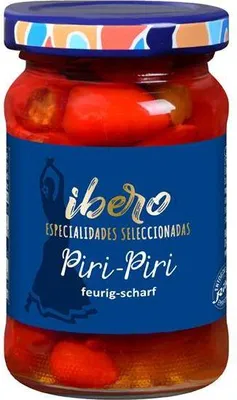 Produktbild von Ibero Piri-Piri feurig-scharf 60 G Glas Vegan Glutenfrei  Feurig-scharf