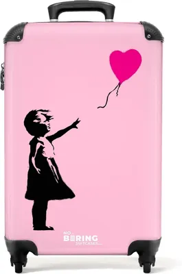 Productafbeelding van Handbagage Koffer 55x40x20 cm in Roze