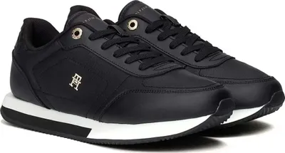 Produktbild von Tommy Hilfiger Damen Sneaker FW0FW08285 BDS Farbe: Schwarz Größe: 37