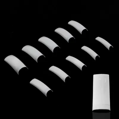 Produktbild von Weiße kurze Pocket Tips, 600 Stück Beutel