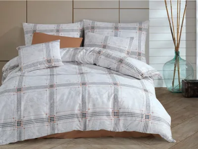 Obrázek produktu pro Prodloužené povlečení bavlna 140x220, 70x90cm Debie natur