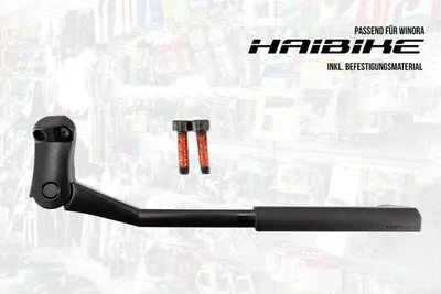 Produktbild von Haibike XLC E-Bike Fahrrad Ständer Seiten Ständer Ursus Kickstand 26-28 Zoll verstellbar