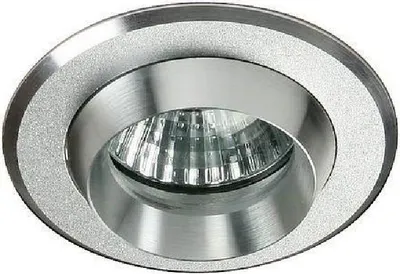 Obrázok produktu pre Okrúhle vstavané stropné svetlo BREWSTER - 1xGU5,3, MR16, 50W, okrúhle, strieborné