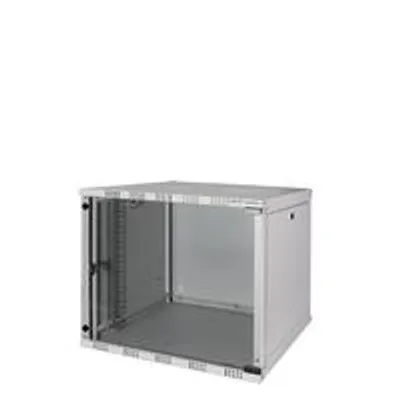 Produktbild von LogiLink W09B54G - Wandmontiertes Regal - 9U - 50 kg - 17 kg - Grau