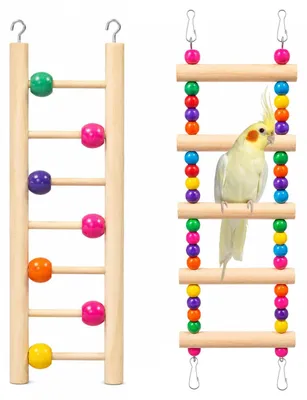Productafbeelding van Houten Vogelladder - Set van 4 Stuks