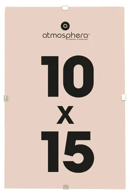 Produktbild von Atmosphera Rahmenloser Fotorahmen - fur 10 x 15 cm Foto - mdf/Glas - Der einfache Fotorahmen