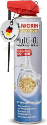 Produktbild von NIGRIN Advanced Multi-Öl 400ml - Kriechöl mit starker Rostlösung - wasserverdrängend & korrosionssch