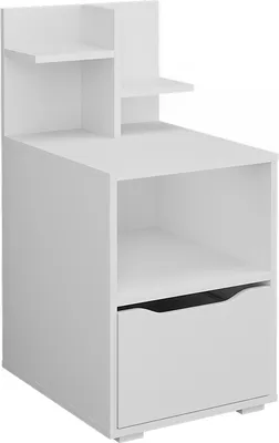 Immagine prodotto di Comodino Vicco Ruben Bianco 40 x 82.2 cm con cassetto, Model 55570
