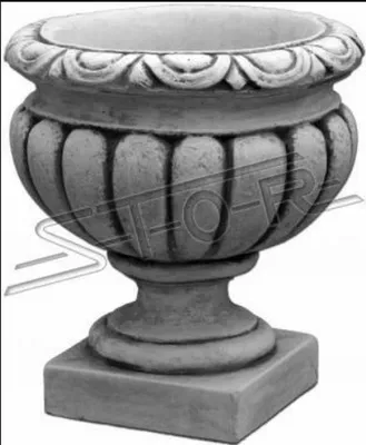 Produktbild von Design Blumentopf Top Planz Kübel Gefäß Töpfe Figur Gesicht Skulptur S104081