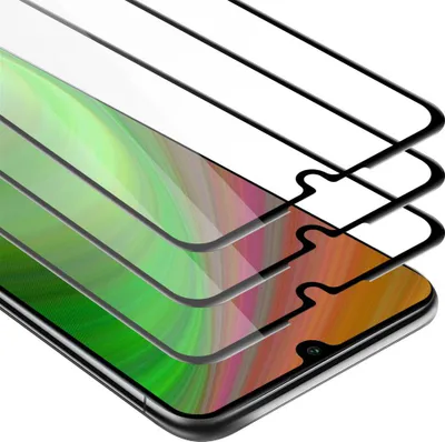 Immagine prodotto di Cadorabo 3x Pellicola protettiva a schermo intero per Huawei P30 LITE in nero Vetro protettivo del display temperato