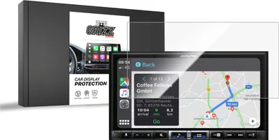 Produktbild von Keramische Autodisplayfolie für Alpine iLX-705DM, Grizz Protector