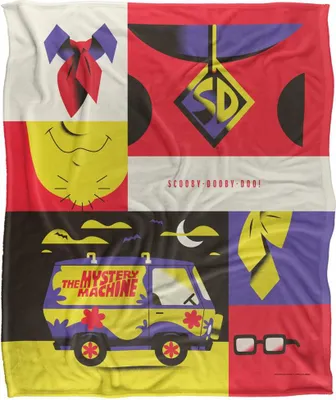 Image de Scooby Doo - Icons Decke, Seidig, Supersoft TV25452 (152 cm x 127 cm) (Bunt)