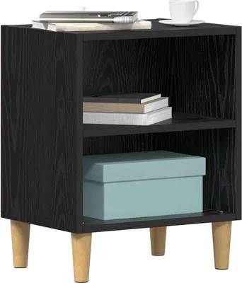 Immagine prodotto di Armadietto per letto Rovere Nero 40 x 30 x 50 cm