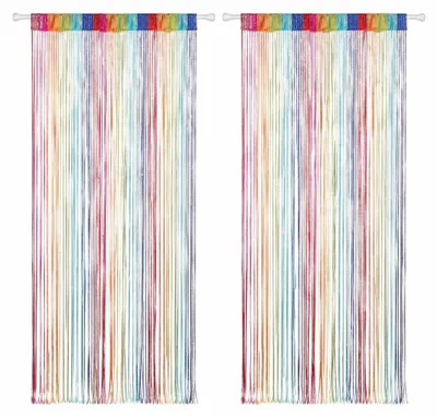 Perlen-Vorhang 2er Set 100x200 cm, Fliegengitter für Türen