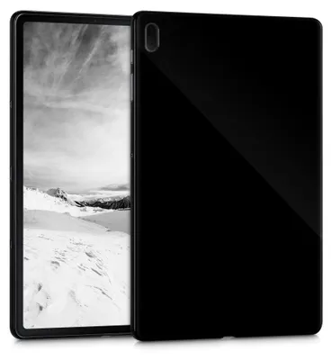 Produktbild von kwmobile Schutzhülle kompatibel mit Samsung Galaxy Tab S7 FE - Hülle Silikon - Tablet Cover Case Schwarz