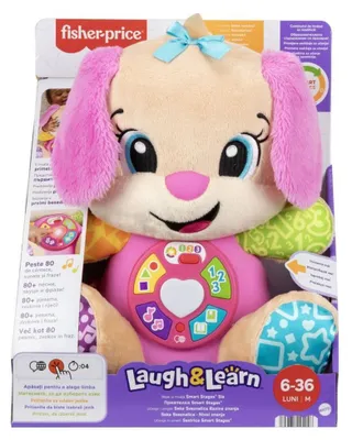 Productafbeelding van Interactieve hond Fisher-Price Rade si Invata